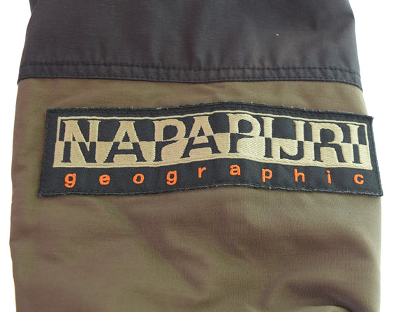 ナパピリ napapijri 90s マウンテンパーカー Made in ITALY 90's リフレクター 中綿 イタリア製 ジャケット マルチカラー LLサイズ 103MT-3522