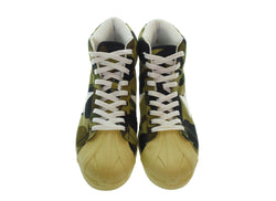アベイシングエイプ A BATHING APE  SKULL STA HI スカルスタ ハイ キャンバス メンズ靴 スニーカー マルチカラー 29cm 103S-956