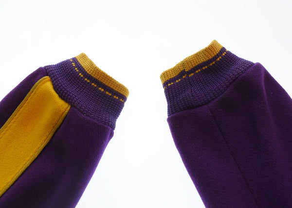 ヴィンテージ Vintage WOOL VARSITY JACKET ウール ヴァーシティ ジャケット スタジャン VERONA V.H.S ヴェローナ ジャケット パープル 103MT-2533