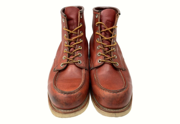 レッドウィング RED WING 6-INCH CLASSIC MOC 6インチ クラシック モック USA製 赤茶 8875 メンズ靴 ブーツ ワーク ブラウン 9E 104-shoes387