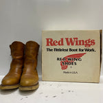 【曜日割引対象外】 レッドウィング RED WING 90's ペコスブーツ 緑犬タグ 犬刻印 97年製 7D 866 メンズ靴 ブーツ ペコスタイプ ブラウン 25cmサイズ 201-shoes1592 VB