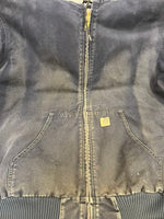 カーハート Carhartt 00s 00's Active Jacket アクティブジャケット 裏地キルティング ヴィンテージ 紺 J130 MDT 3XL ジャケット ネイビー 101MT-5290