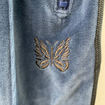 ニードルス Needles NARROW TRACK PANT C/PE VELOUR NS253 ボトムスその他 ブルー 201LB-114