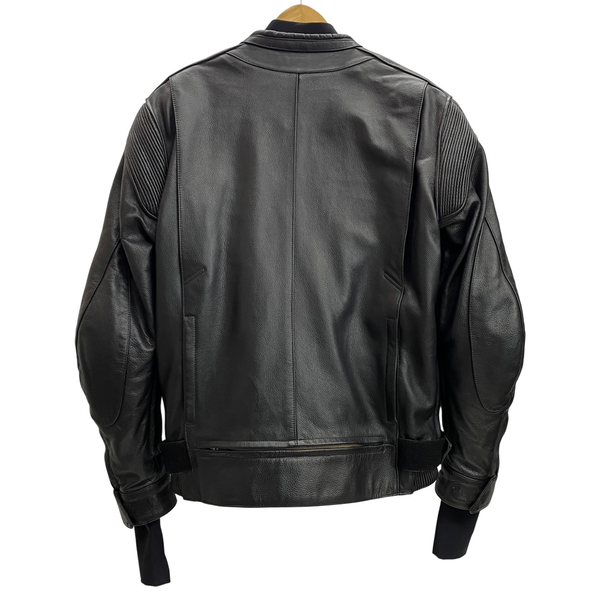 カドヤ KADOYA シングルライダース レザージャケット インナー付 ジャケット ブラック Lサイズ 201MT-4280