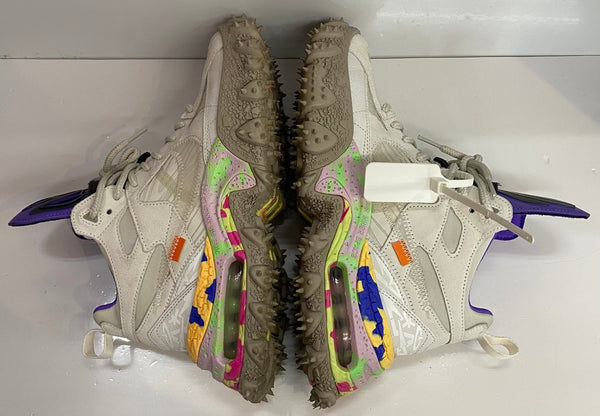 ナイキ NIKE オフホワイト エアテラフォーマ サミットホワイト アンド サイキックパープル Off-White Air Terra Formコラボ DQ1615-100  メンズ靴 スニーカー ホワイト 27cmサイズ 201-shoes1286