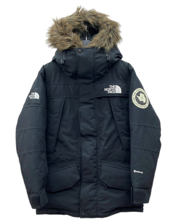 ザノースフェイス THE NORTH FACE ANTARCTICA PARKA アンタークティカ パーカ ダブルジップ ファー GORE-TEX ダウン アウトドア アウター 黒 ND91807 ジャケット ロゴ ブラック XSサイズ 104MT-1864