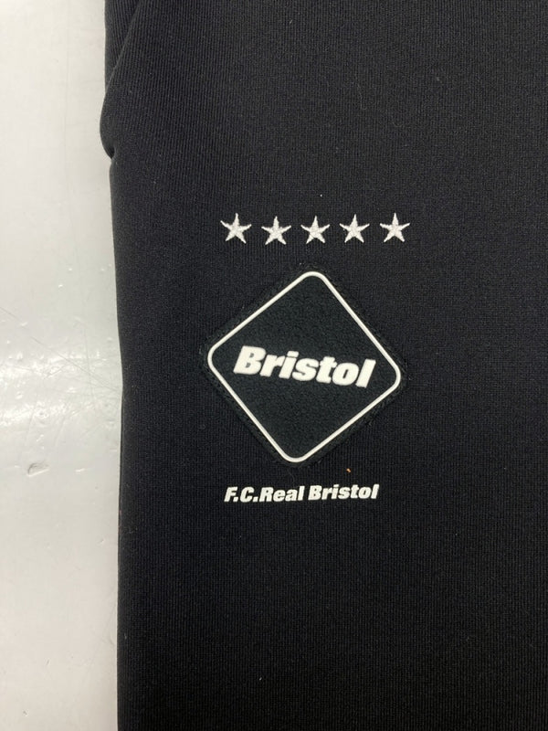 エフシーレアルブリストル F.C.Real Bristol 23AW POLARTEC TRAINING RIBBED PANTS ポーラテック トレーニング パンツ 伸縮 FCRB 黒 ロゴ FCRB-232059 ボトムスその他 ブラック Lサイズ 104MB-106