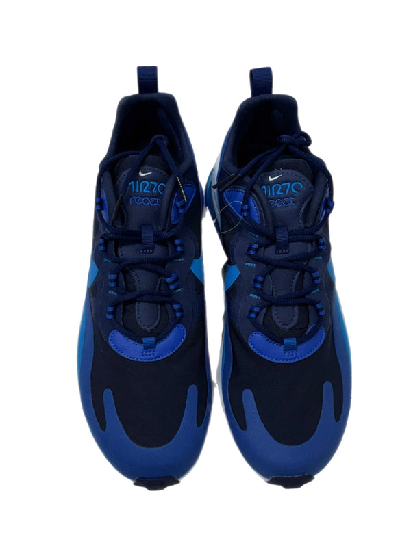 ナイキ NIKE エアマックス270リアクト "ブルー ボイド" AIR MAX 270 REACT BLUE VOID AO4971-400  メンズ靴 スニーカー ブルー 28cmサイズ 201-shoes1073