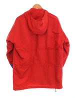 パタゴニア PATAGONIA 80年代 BACK BOWL ANORAK バック ボウル アノラック 初期 三角タグ 80s 80's MADE IN HONG KONG ジャケット レッド Mサイズ 103MT-2442