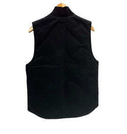 カーハート Carhartt × FORTY FINE CLOTHING リブ ダックベスト キャンバス ワッペン 2 ベスト ブラック 101MT-4992