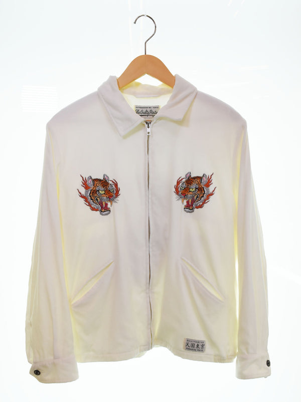 ワコマリア WACKO MARIA TIM LEHI VIETNAM JACKET TYPE-1 ベトジャン 別珍  ジャケット ホワイト Mサイズ 103MT-2636