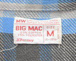 ヴィンテージ Vintage 70s BIG MAC オンブレチェックシャツ ネルシャツ ヘビネル 70's 長袖シャツ マルチカラー Mサイズ 103MT-2880