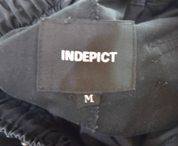 インディピクト INDEPICT Knee patch pants パンツ 黒 ボトムスその他 ブラック Mサイズ 103MB-524
