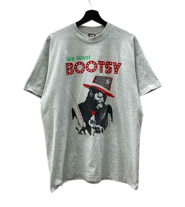 バンド band 90's 90年代 BOOTSY COLLINS ブーツィー・コリンズ ファンク バンT FRUIT OF THE LOOM 霜降り 灰色 Tシャツ プリント グレー XLサイズ 104MT-1230