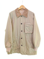 コムデギャルソンオム  COMME des GARCONS HOMME 90s 90年代 襟切り替え ハンティングジャケット 襟部分ダメージありジャケット カーキ Mサイズ 103MT-2391