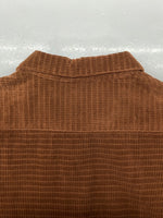 テンダーロイン TENDERLOIN L/S CORDUROY SHIRT コーデュロイ シャツ 長袖 ボタン 茶 長袖シャツ 無地 ブラウン Lサイズ 104MT-894