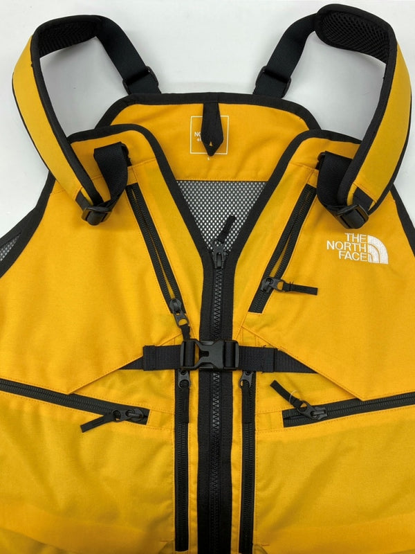 ザノースフェイス THE NORTH FACE GEAR MESH VEST ギア メッシュ ベスト ジップアップ アウトドア 黄 NP22231 ベスト ロゴ イエロー Lサイズ 104MT-2187