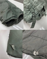 ミリタリー Military N-3B FLIGHT JACKET フライト ジャケット ジップアップ ファー フード 軍物 ARMY アウター 灰 ジャケット 無地 グレー Sサイズ 104MT-1869