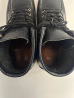 レッドウィング RED WING IRISH SETTER MOC TOE BOOTS アイリッシュセッター モックトゥ ブーツ 黒 8130 メンズ靴 ブーツ ワーク ブラック 8 1/2 101sh-2109