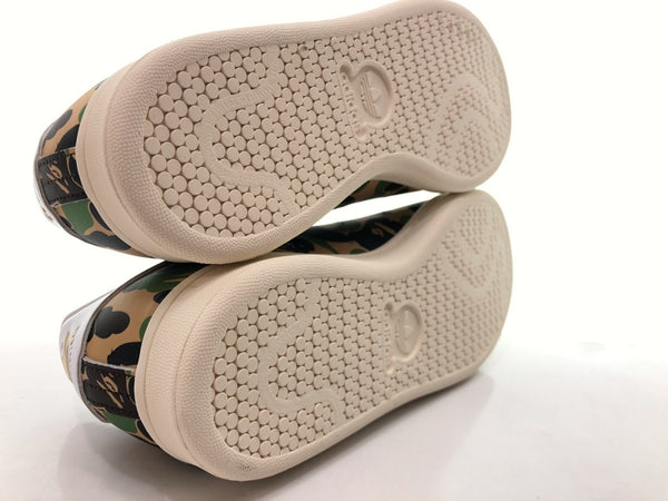 アディダス adidas 23年製 STAN SMITH ABC Camo スタン スミス カモ A BATHING APE ア ベイシング エイプ 迷彩 IG8949 メンズ靴 スニーカー マルチカラー 26cm 104-shoes125