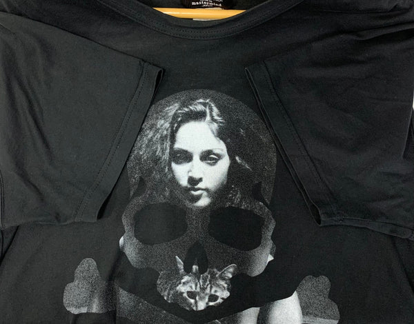 マスターマインドジャパン mastermind JAPAN シアターエイト THEATER8 コラボ モノクロ 8NM-TS04 Tシャツ ブラック Lサイズ 201MT-3785