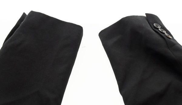 ヨウジヤマモト プールオム Yohjiyamamoto Pour Homme  21AW ボアフードジャケット ウールブルゾン 黒 HX-J17-100 3 ジャケット ブラック 103MT-1705