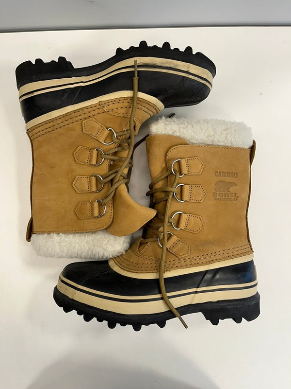 ソレル SOREL カリブー スノーブーツ 防寒ブーツ NL1005-280 レディース靴 ブーツ その他 ベージュ 24cm 101sh-2202