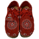 シュプリーム SUPREME 19SS Clarks Bandana Wallabee メンズ靴 ブーツ その他 レッド 25.5cmサイズ 201-shoes1527