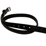 【曜日割引対象外】 【中古】エイチティーシー HTC SOLID BRASS スタッズ ベルト・サスペンダー メンズベルト ブラック 201goods-673 VB