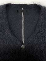 マイナス MINUS MOHAIR CARDIGAN モヘア カーディガン TIMELESS CUT OFF 1B ニット セーター 紺 カーディガン 無地 ネイビー ONE SIZEサイズ 104MT-2291