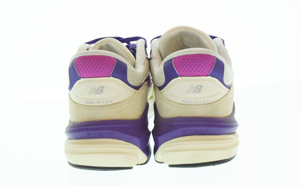 ニューバランス new balance  U990TD6 USA製 スニーカー ホワイトxパープル ランニングシューズ U990TD6 メンズ靴 スニーカー ホワイト 28cm 103S-1000