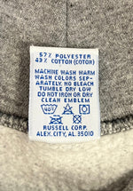 ラッセルアスレチック RUSSELL ATHLETIC 90s 90’s フロントロゴ フーディ vintage ヴィンテージ USA製 アメリカ製 パーカ グレー Lサイズ 101MT-4311