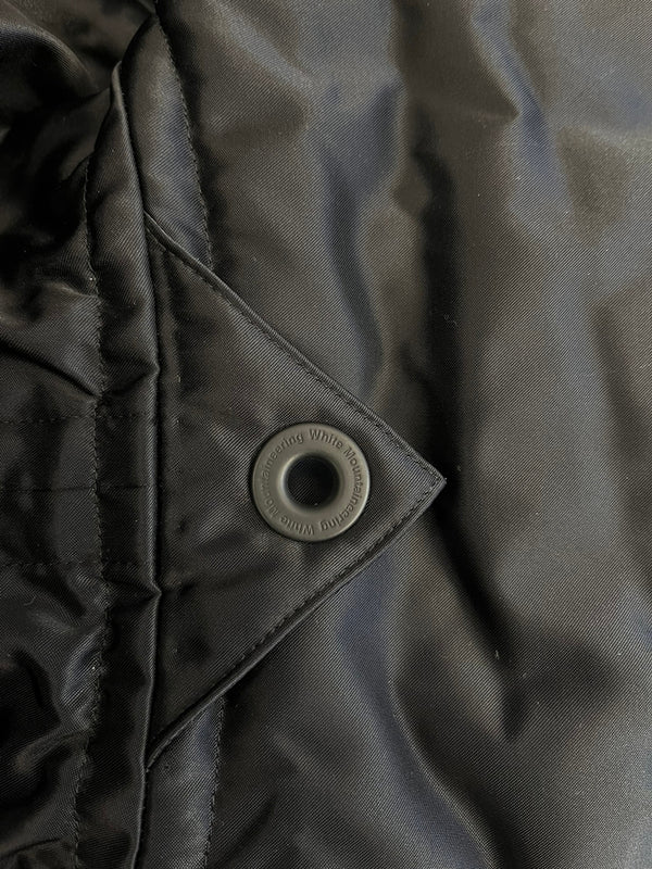 ホワイトマウンテニアリング WHITE MOUNTAINEERING × PORTER ポーター マウンテンパーカー フーディ  ナイロンジャケット 2012AW WM1273234 サイズ0 ジャケット ブラック 101MT-5072