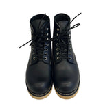 レッドウィング RED WING CLASSIC ROUND クラシックラウンドトゥ ワークブーツ 8165 USA製 メンズ靴 ブーツ ワーク ブラック 26.5cm 101sh-2242