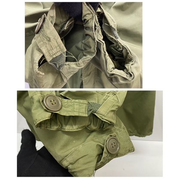 【曜日割引対象外】 ヴィンテージ vintage 70's U.S.ARMY M-65 Fishtail Coat フィッシュテイルパーカー ジャケット カーキ Mサイズ 201MT-3549 VB