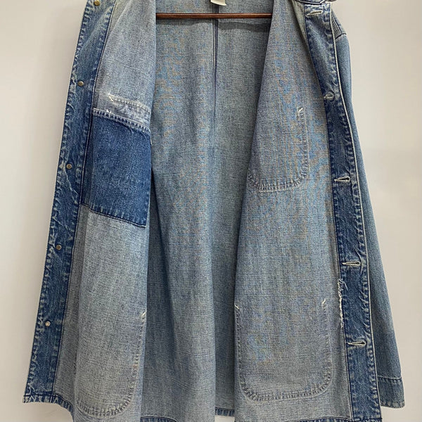 【曜日割引対象外】 カーハート Carhartt デニム カバーオール ジャケット ブルー XXLサイズ 201MT-4756 VB