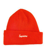 シュプリーム SUPREME LOOSE GAUGE BEANIE ルーズゲージ ビーニー ロゴ刺繍 オレンジ 朱色 帽子 メンズ帽子 ニット帽 レッド 101hat-170