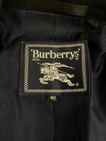 バーバリー Burberry Burberrys ダブルテーラードジャケット 濃紺 FJA40-650 ジャケット ネイビー サイズ40 101LT-267
