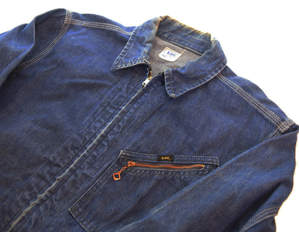 リー Lee 60年代 91-B 91B デニム ジャケット 菱形 TALON 菱タロン