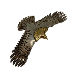 【曜日割引対象外】 【中古】アリゾナフリーダム ARIZONA FREEDOM 頭金 大イーグル 18K メンズジュエリー・アクセサリー ペンダントトップ シルバー 201goods-740 VB