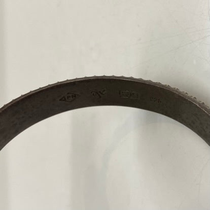 【曜日割引対象外】 【中古】ディールデザイン DEAL DESIGN シルバー メンズジュエリー・アクセサリー バングル シルバー 201goods-687 VB