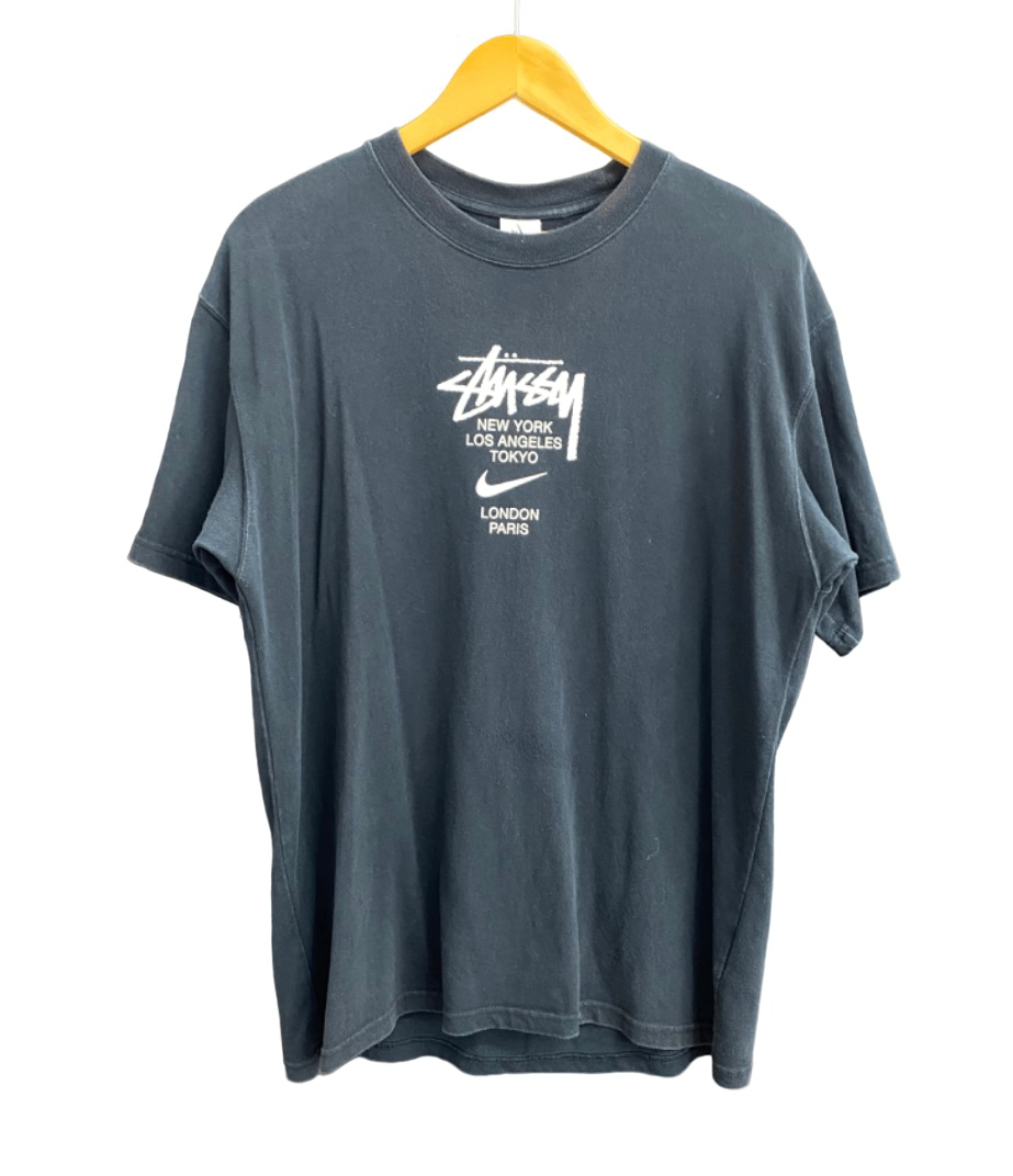 ステューシー STUSSY × ナイキ NIKE Tシャツ ブラック Mサイズ 201MT-2733 | 古着通販のドンドンサガール