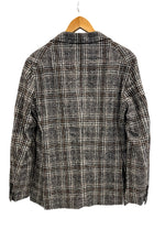 タリアトーレ TAGLIATORE チェック テーラードジャケット イタリア製 1SMC22K-85QIG023 サイズ50 ジャケット グレー 101MT-4855