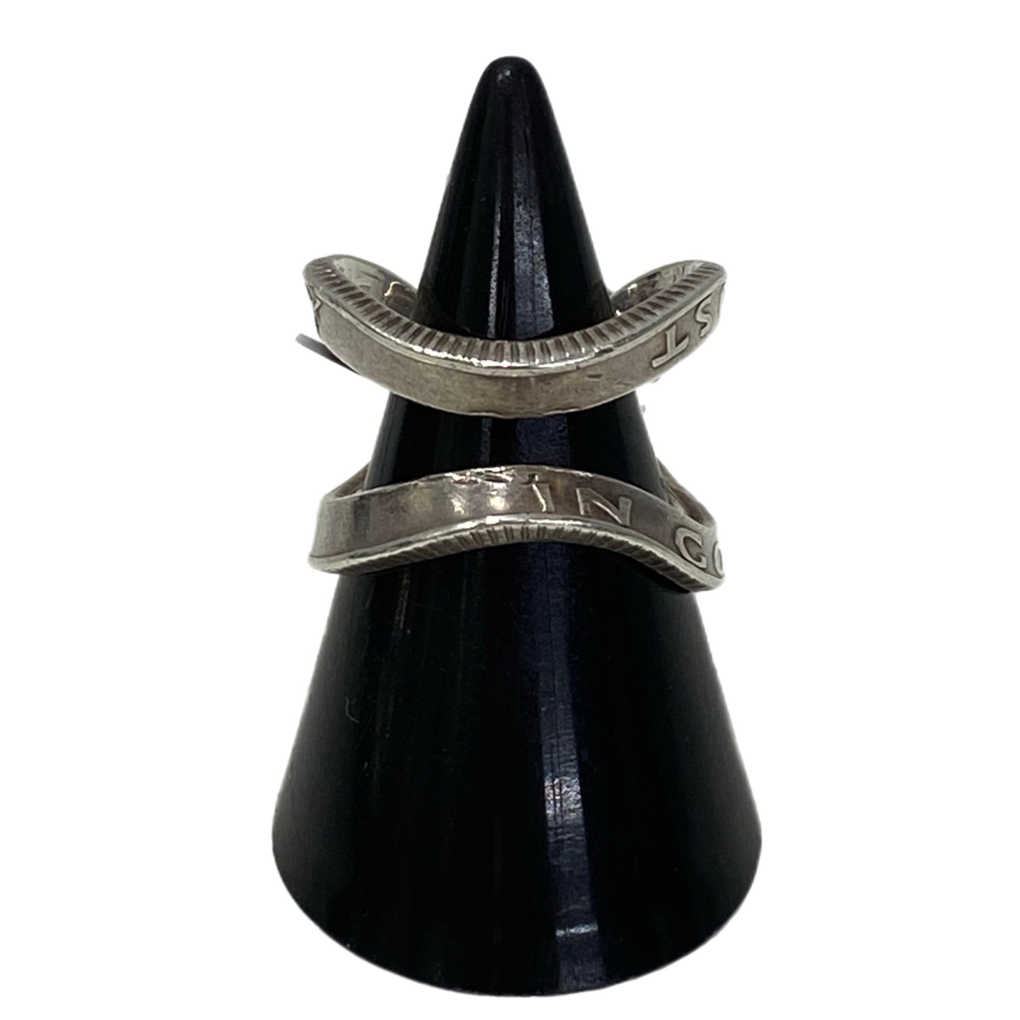 中古】Folk/N フォークバイエヌ コインリング 12.5号 MF-015 メンズジュエリー・アクセサリー 指輪 シルバー フリーサイズ  201goods-557 | 古着通販のドンドンサガール