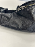 シュプリーム SUPREME レザーウェストバッグ ボックスロゴ BOXLOGO 黒 バッグ メンズバッグ ボディバッグ・ウエストポーチ ブラック 101bag-172