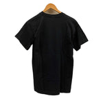 ヴィンテージ vintage 90's 90年代 Head Shot smiley face ぶち抜きスマイル ガンショット アートT 袖裾シングルステッチ Tシャツ ブラック Mサイズ 101MT-4937