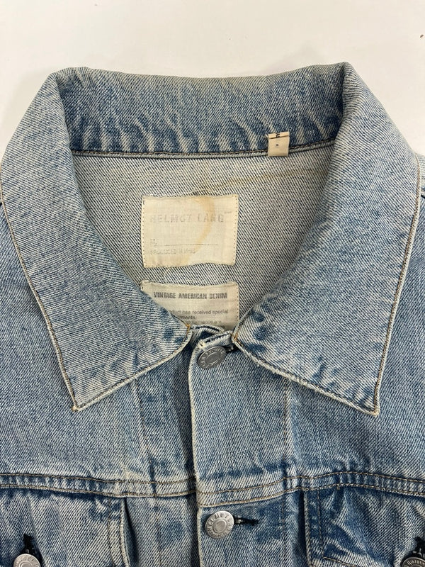 ヘルムートラング HELMUT LANG 90s 90's 90年代 本人期 デニムジャケット ヴィンテージ イタリア製 50 ジャケット ブルー 101MT-5164