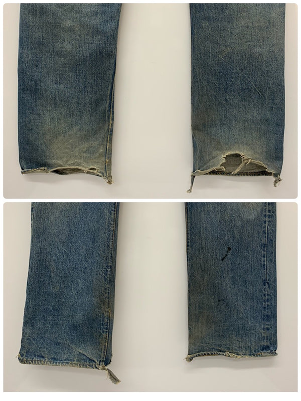 【曜日割引対象外】 リーバイス Levi's 70's BIG E 3501 ボタン裏6 実寸W41 デニム ブルー 201MB-777 VB