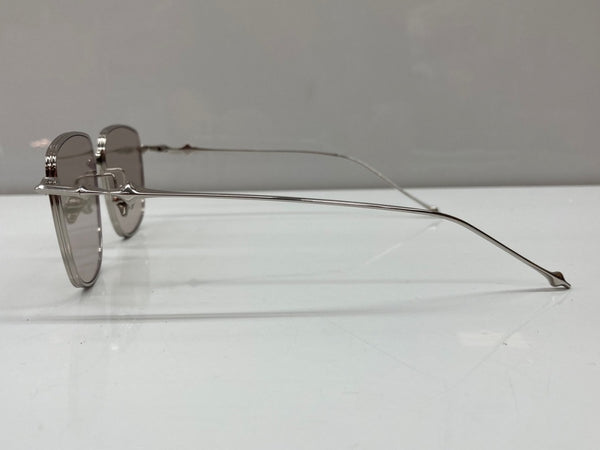 ジェントルモンスター GENTLE MONSTER BOLD ACADEMYA 02 メタル スクエアフレーム サングラス アイウェア 眼鏡 銀 眼鏡・サングラス サングラス 無地 シルバー 104G-38