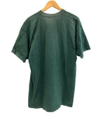 US US古着 90's 90年代 FRUIT OF THE LOOM MADE IN USA アメリカ製 ガーフィールド Garfield キャラクター アニメ グラフィック プリント XL Tシャツ グリーン LLサイズ 101MT-3917